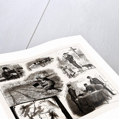 The Annual Field Sketch, 1886 by Anonymous