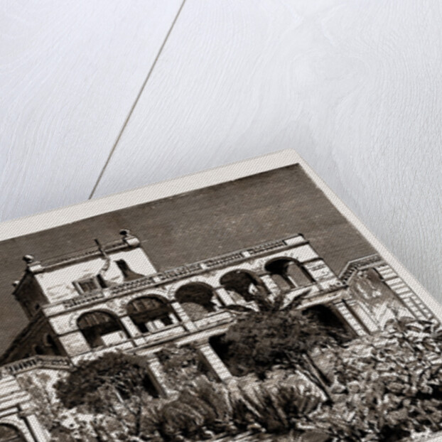 The Palace Of San Antonio, Malta, The Home Of The Duke Of Edinburgh, During His Command Of The Mediterranean Fleet, 1886 by Anonymous