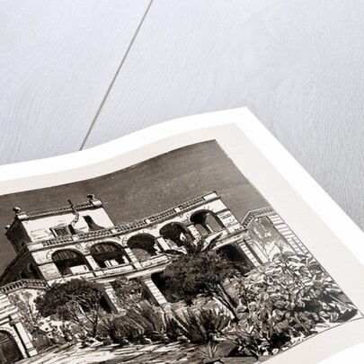 The Palace Of San Antonio, Malta, The Home Of The Duke Of Edinburgh, During His Command Of The Mediterranean Fleet, 1886 by Anonymous