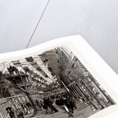 The Indian Section Of The Colonial And Indian Exhibition: The Middle Court With Pigeon House, 1886 by Anonymous