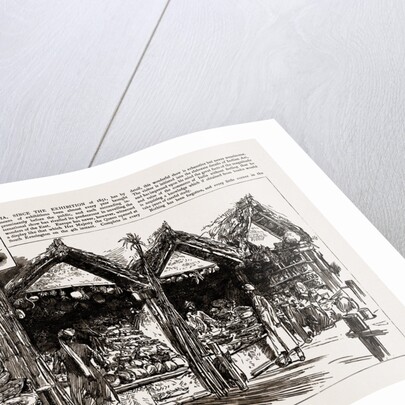 The Native Bazaar In The Economic Court Of The Colonial And Indian Exhibition, 1886 by Anonymous