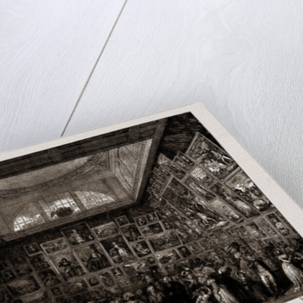 Viewing The Exhibiti)n Of The Royal Academy, 1787, London, Uk by Anonymous