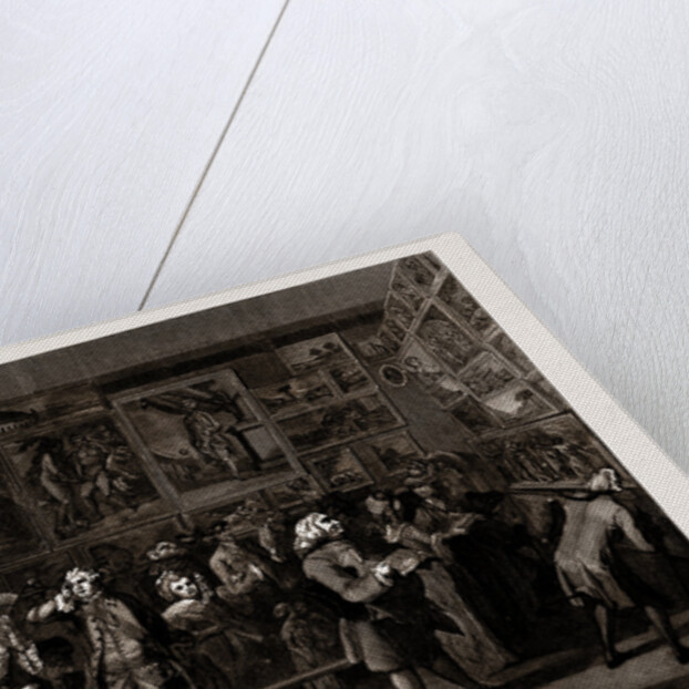 Exhibition Of The Royal Academy, Pall Mall, London, UK, 1771 by Anonymous