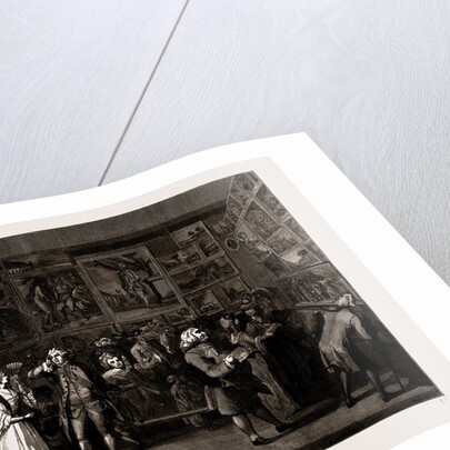 Exhibition Of The Royal Academy, Pall Mall, London, UK, 1771 by Anonymous