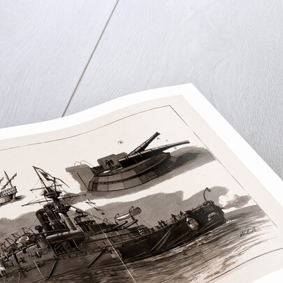 The Accident On Board H.M.S. Collingwood, 1886 by Anonymous