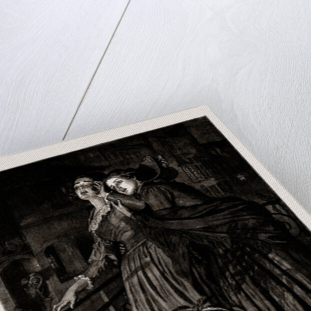 The Mayor Of Casterbridge: Lucetta's eyes were straight upon the spectacle of the uncanny revel by Robert Barnes