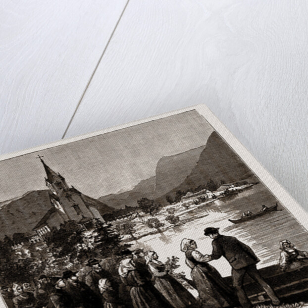 Going Home From Church, Norway, 1886 by Anonymous