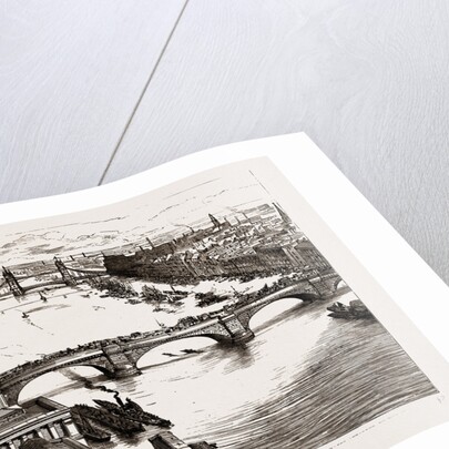 Means Of Communication Between The North And South Sides Of The Thames Below London Bridge by Anonymous