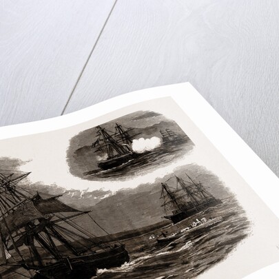 The Blockade Of The Greek Ports: In The Gulf Of Athens, Greece, 1886 by Anonymous