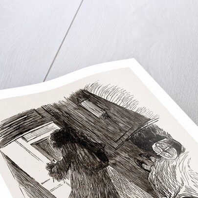 On The Way Out: Effect Produced By A Rough Night On Garments Hanging Up In One's State-room, 1886 by Anonymous