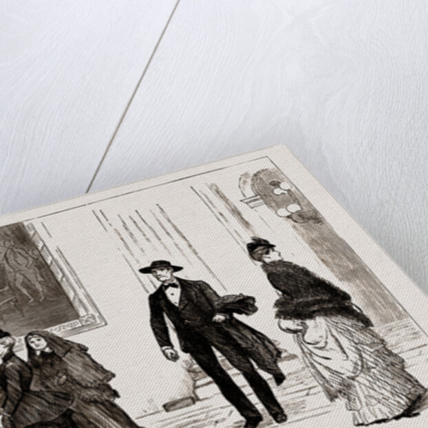 At Washington: Country People In The Rotunda Of The Capitol, 1886 by Anonymous