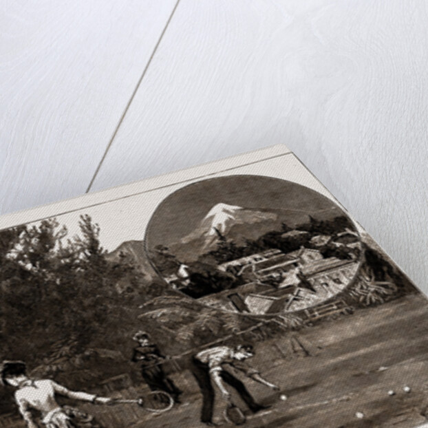 Winter At Taranaki, New Zealand, 1886 by Anonymous