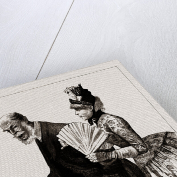 The Lady With A Special System, Monte Carlo, 1886 by Anonymous