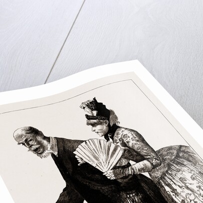 The Lady With A Special System, Monte Carlo, 1886 by Anonymous