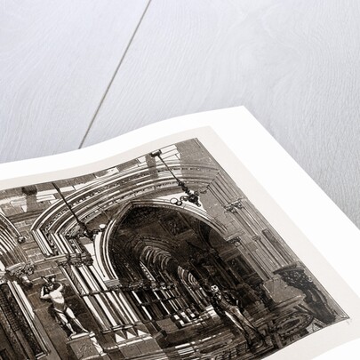 Eaton Hall: The Great Corridor And Staircase, UK, 1886 by Anonymous