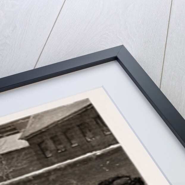 The Recent Frost And Snow Storm In London: A Snow-plough At Work At Earl's Court, London, UK, 1886 by Anonymous