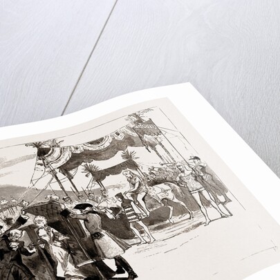 The Pantomime Of Aladdin At Drury Lane Theatre, London, UK, 1886 by Anonymous