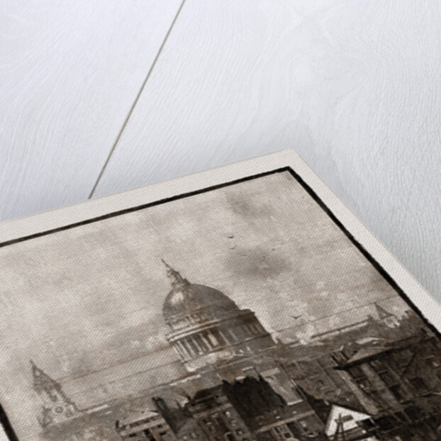 The Royal River: The Thames From Source To Sea: St. Paul's From The River, London, UK, 1886 by Anonymous