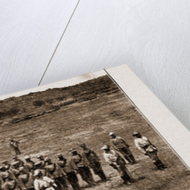 The Latest Rising In South Africa: Parade Of The Diamond Fields Horse At Pokwani, 1897 by Anonymous