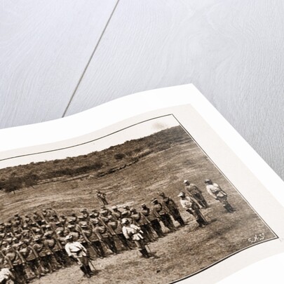 The Latest Rising In South Africa: Parade Of The Diamond Fields Horse At Pokwani, 1897 by Anonymous