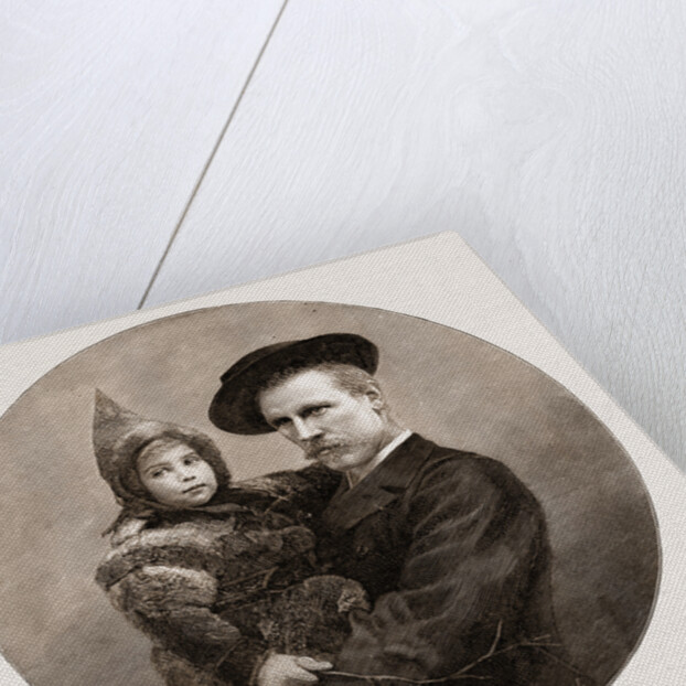 Dr. Fridtjof Nansen And His Little Daughter Liv, 1897 by Anonymous