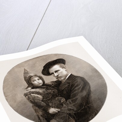 Dr. Fridtjof Nansen And His Little Daughter Liv, 1897 by Anonymous