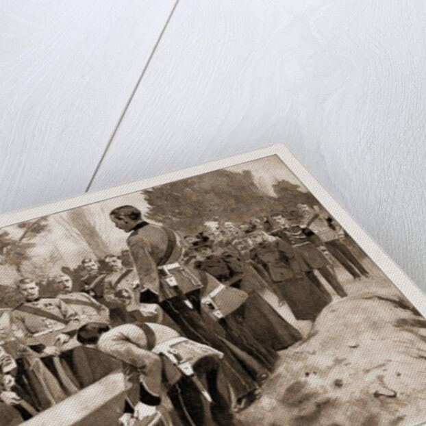 The Funeral Of A Benin Hero: Lowering The Body Of Captain Byrne Into The Grave, 1897 by Anonymous