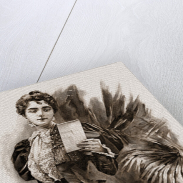 A Stylish Black Satin Dress, Fashion, 1897 by Anonymous