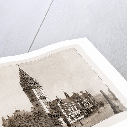 The Queen's Visit To Sheffield: The New Town Hall To Be Opened By Her Majesty, UK, 1897 by Anonymous