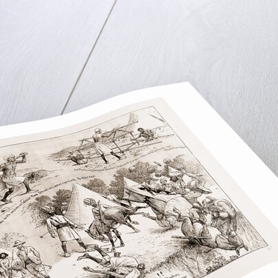 With The British Mission To Abyssinia: The Difficulties Of Mule Transport, 1897 by Anonymous