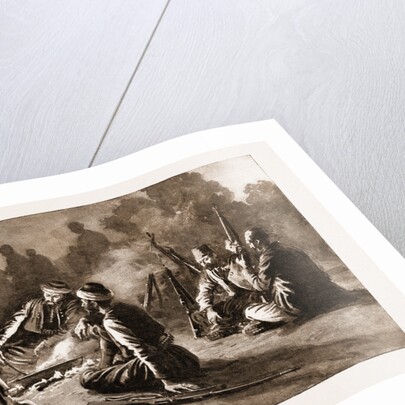 The First Turkish Regiment To Enter Domoko: Bivouacking At The Head Of The Phourka Pass, 1897 by Anonymous