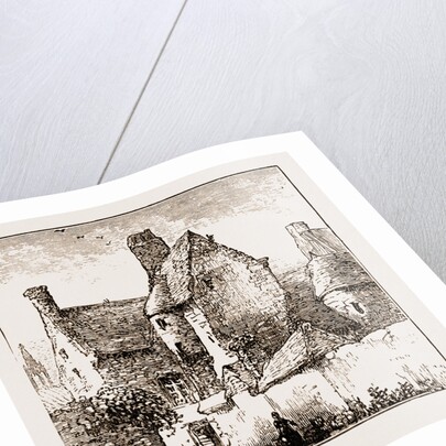 House In Which Prince Charles Edward Took Refuge At Roscoff, Brittany by Anonymous