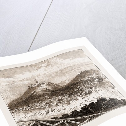 General View Of Elmina Recently Bombarded By The British Troops, The Ashantee War 1873. Anglo-ashanti Wars Between The Ashanti Empire by Anonymous