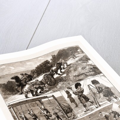 Autumn Manoeuvres At Dartmoor, UK 1873 by Anonymous