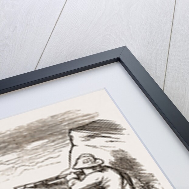 At A Deer Drive- Looking Out by Anonymous