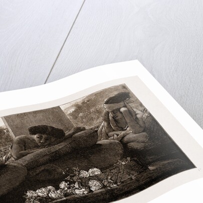 The Siesta By L. Alma-tadema by Anonymous