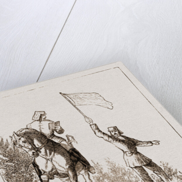 Signalling Question And Answer, Military Manoeuvres In Bermuda 1873 by Anonymous