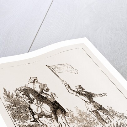 Signalling Question And Answer, Military Manoeuvres In Bermuda 1873 by Anonymous