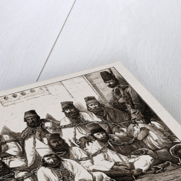 Persia During The Shah's Absence-highway Robbers And Murderers At Shiraz 1873 by Anonymous