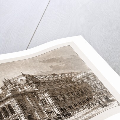 The Opera House, Vienna Austria 1873 by Anonymous