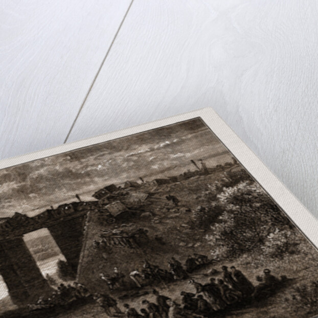 Fridge Of Viana, Over The Douro-scene Of The Late Railway Accident by Anonymous