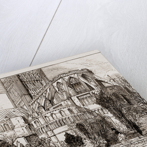 Norwich Cathedral, Social Science Congress At Norwich UK 1873 by Anonymous