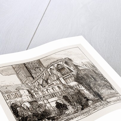 Norwich Cathedral, Social Science Congress At Norwich UK 1873 by Anonymous