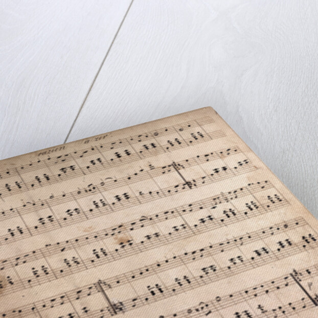 Handwritten sheet music, grazien walzer by Anonymous