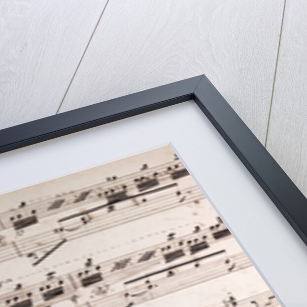 Henri Rosellen, handwritten sheet music by Anonymous