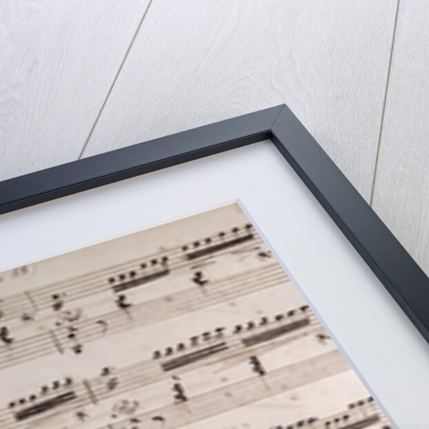 Handwritten sheet music, andantino grazioso ed espressivo by Anonymous