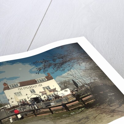 The Steamboat Inn and Canal Lock by Sarah Smith