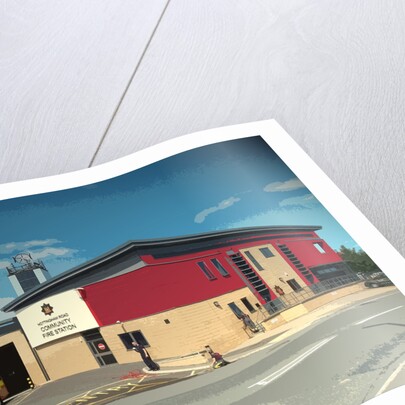 Nottingham Road Fire Station in Derby by Sarah Smith