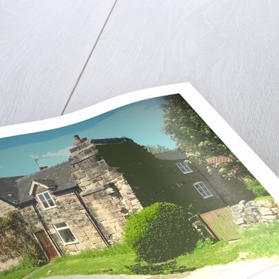 Abbey Cottage in Dale Abbey by Sarah Smith