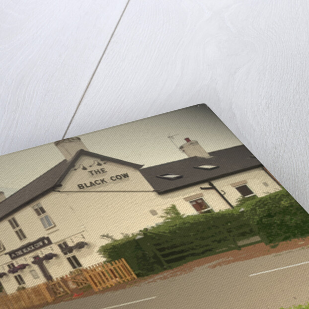The Black Cow Public House in Lees by Sarah Smith
